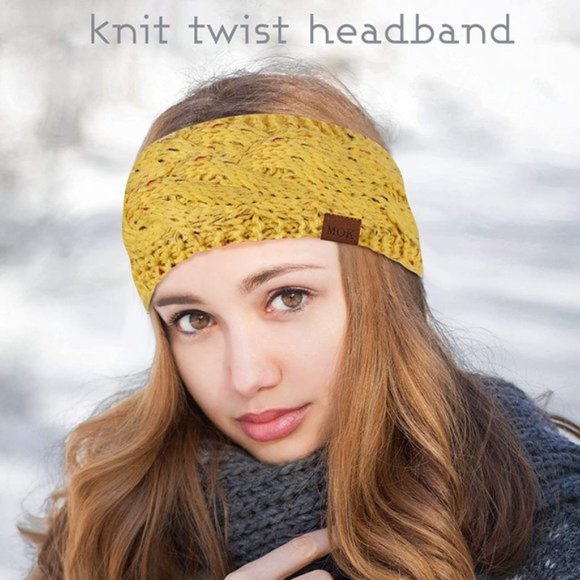 ⬇️ Headband Fuzzy Fleece Lined Headwrap Ear Warm - Picture 6 of 8